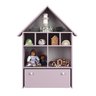 Casinha Organizadora de Brinquedos Infantil 100% Mdf Plancasa:lavanda - 1