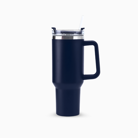 Copo Térmico Grande 1200 Ml Canudo Parede Dupla