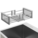 Ver imagem 3 de Cuba Cozinha Gourmet Quebec Quadrada 62cm Aço Inox 304 com Cesto Escorredor Goldenx
