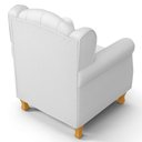 Ver mais imagens de Kit 02 Poltronas de Amamentação Pés Madeira Lucy P04 Sintético Branco - Mpozenato