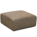 Ver mais imagens de Puff Decorativo para Sala de Estar Living 60cm Benassi L06 Couro Marrom Café - Lyam Decor