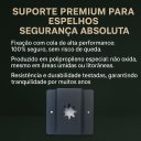 Ver imagem 7 de Espelho Decorativo Orgânico Grande 115x60 de Parede Quarto Sala Banheiro