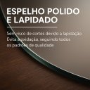Ver imagem 6 de Espelho Decorativo Orgânico Grande 115x60 de Parede Quarto Sala Banheiro
