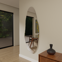 Ver imagem 4 de Espelho Decorativo Orgânico Grande 115x60 de Parede Quarto Sala Banheiro