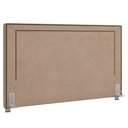 Ver imagem 1 de Cabeceira Cama Box Casal King 195cm Mali P02 Veludo Bege - Mpozenato
