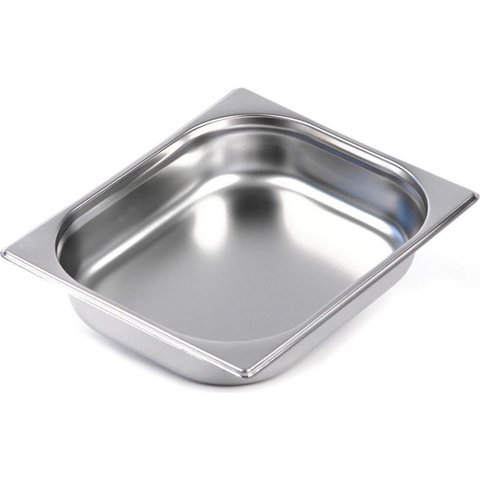 Cuba Inox GN 1/2 x 65 mm - Sem Alça