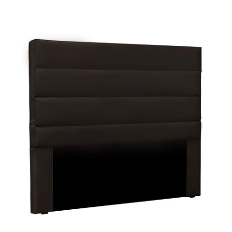 Cabeceira para Cama Box Queen 160cm Corino Marrom