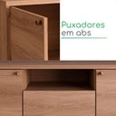 Ver imagem 7 de Rack Bancada para Tv até 75 Pol 2 Portas 1 Gaveta Jequetiba