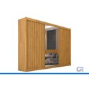 Ver imagem 2 de Guarda Roupas 3 Portas de Correr 3PTAS 1ESP 6GAVS Athenas Europa Peroba