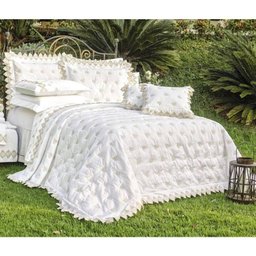 Roupa de Cama Casal Queen Kit Sensualle 400 Fios 04 Peças - Branco - 3 Roupa de Cama Casal Queen Kit Sensualle 400 Fios 04 Peças - Branco - 3