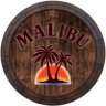 Quadro Tampa de Barril Cerveja Whisky - Malibu - 1