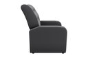 Ver imagem 4 de Poltrona Reclinável Classic Suede Cinza B250 - Matrix