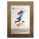 Ver imagem 2 de Kit 10 Molduras Porta Retrato 10X15 Dourado