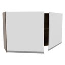 Ver mais imagens de Armário Aéreo Glamy 120cm 2 Portas Branco/Rustic Madesa