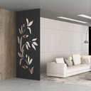 Ver imagem 1 de Painel Vazado Divisória Mdf Malibu Preto - 1,20x2,20m