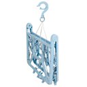 Ver imagem 4 de Mini-varal Retangular Dobrável 32 Prendedores - Azul