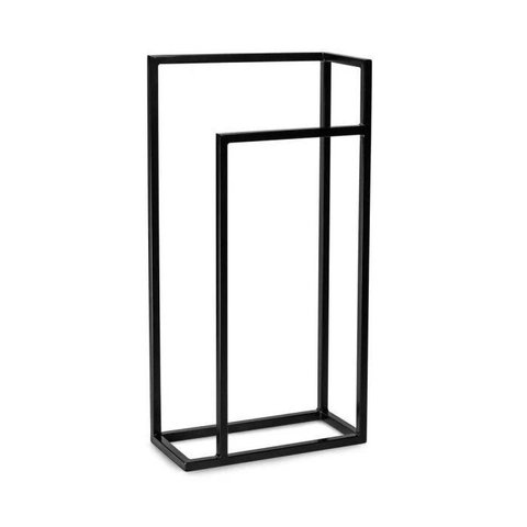 Porta Toalha em Aço Iron Diamond para Banheiro 87x45 Cm