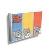QUADRO TELA HB TOM AND JERRY CAT DIFFERENT FACES COLORIDO BTC Decor - 1