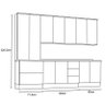 Cozinha Modulada Americana 07 Branco - Henn - 3