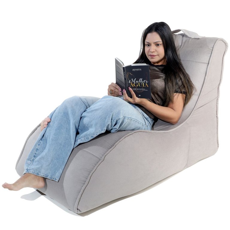 Chaise Lounge Pufe Charlotte