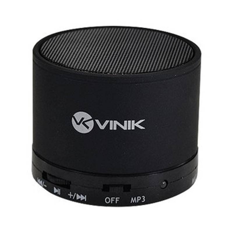 Caixa de Som 3W Music Box Bluetooth/Fm/Micro SD Preta - Vinik - 4