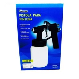 Pistola Pintura Parede Madeira Caneca Em Nylon Profissional - 1
