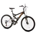 Ver imagem 2 de Bicicleta Aro 26 Houston Stinger Com Suspensão 21 Marchas Preta