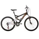 Ver imagem 1 de Bicicleta Aro 26 Houston Stinger Com Suspensão 21 Marchas Preta