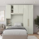 Ver imagem 2 de Quarto Solteiro Completo 5 Portas 6 Gavetas Areia