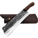 Ver imagem 1 de Faca Cutelo Artesanal Zanline Estilo Antigo Aço Carbono 1070 Lâmina 25cm Bruto