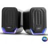 Caixa Caixinha De Som Gamer Para Pc Notebook Tv Led Potente 12w Ro823 - 2