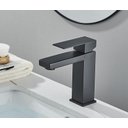 Ver imagem 3 de Torneira Banheiro Preta Misturador Monocomando Lavabo Black