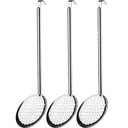 Ver imagem 1 de Kit 3 Escumadeiras Grandes para Fritura Cozinha Industrial Restaurante Espumadeiras Brinox