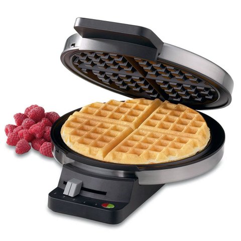 Máquina para Waffle em Aço Escovado 127v Cuisinart
