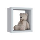 Ver imagem 1 de Cubos Decorativo Quarto Bebê Aquarela Branco - Henn