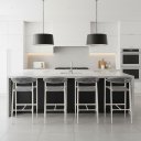 Ver imagem 1 de Kit 4 Banquetas Cozinha Gourmet Trançada Área Externa Trancoso Rivatti
