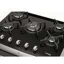 Ver imagem 2 de Fogão Itatiaia Vitrum 5 Bocas Automático Mesa de Vidro Bivolt - Preto