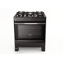 Ver imagem 1 de Fogão Itatiaia Vitrum 5 Bocas Automático Mesa de Vidro Bivolt - Preto