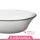 Ver imagem 6 de Saladeira Fruteira Vidro Transparente Acquamarine 1604ml