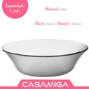 Ver imagem 4 de Saladeira Fruteira Vidro Transparente Acquamarine 1604ml