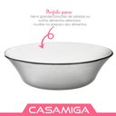 Ver imagem 3 de Saladeira Fruteira Vidro Transparente Acquamarine 1604ml