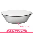 Ver imagem 2 de Saladeira Fruteira Vidro Transparente Acquamarine 1604ml