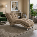 Ver imagem 4 de Divã Lefranbox Hera Super Confortável Suede