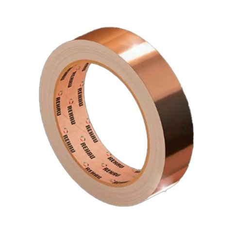 Fita de Borda Pvc Metallic Cobre 22x0,40mm Rolo 20m Rehau