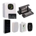 Ver imagem 1 de Fechadura Eletroíma Porta Vidro Wifi Controle Teclado Acesso