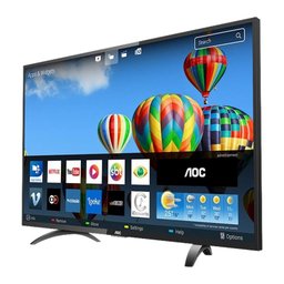 Smart TV LED 32 Polegadas Aoc Le32S5970S, Hd, Wi-Fi, 2 USB, 3 HDMI, Sleep Timer, 60Hz - 2