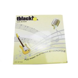 Fio Para Microfone Guitarra Stéreo 100 Metros Rolo - 4