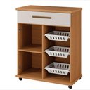 Ver imagem 3 de Fruteira Goiânia 1 Porta 1 Gaveta MDF-MDP 73cm Off White Arte Móveis