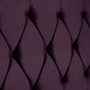 Ver imagem 3 de Cabeceira de Cama Box Casal 138 Cm Varsóvia Suede Veludo Vinho