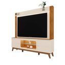 Ver imagem 4 de Painel Home Maceió 1.9 para TV até 75 Polegadas Off White Canela